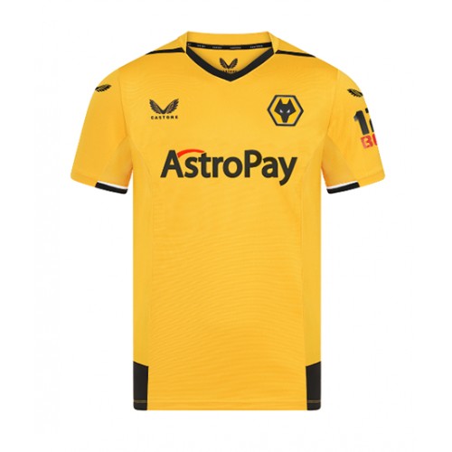 Wolves Ruben Neves #8 Hjemmedrakt 2022-23 Kortermet Wolves Ruben Neves #8 Hjemmedrakt 2022-23 Kortermet